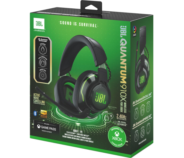 JBL QUANTUM 910 X WL czarno-zielone - 1132156 - zdjęcie 14